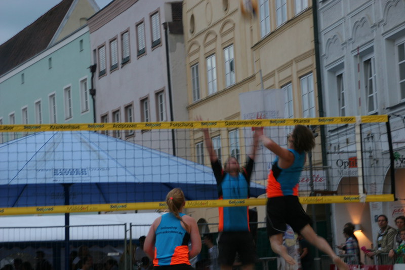 Beachvolleyball Mühldorf Stadtplatz