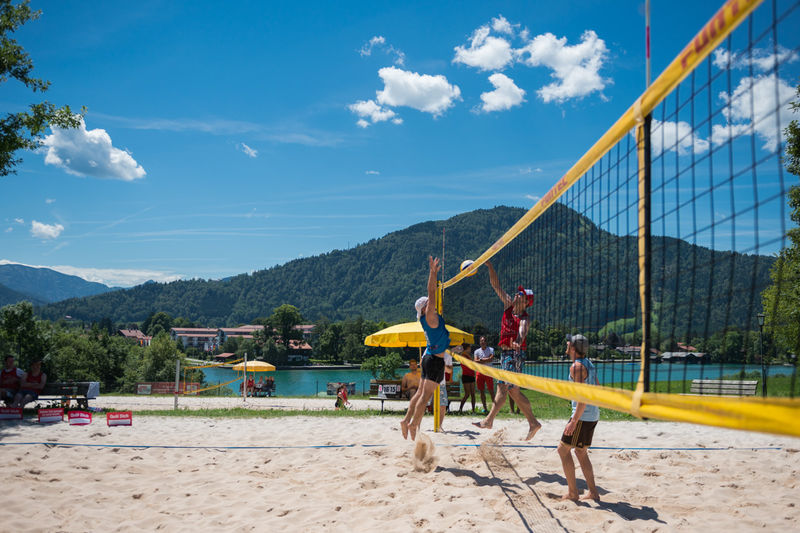 Beachvolleyball "Sportplatz Point" am Tegernsee
